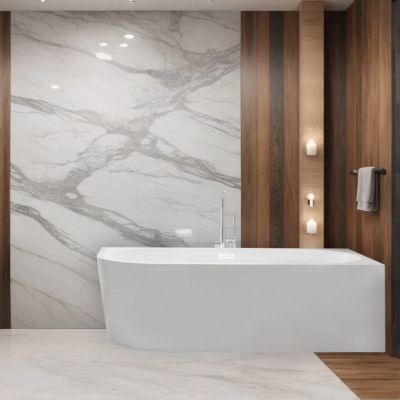 Balneo Avola wanna wolnostojąca 150x75 cm prawa owalna biała J0101010402-3