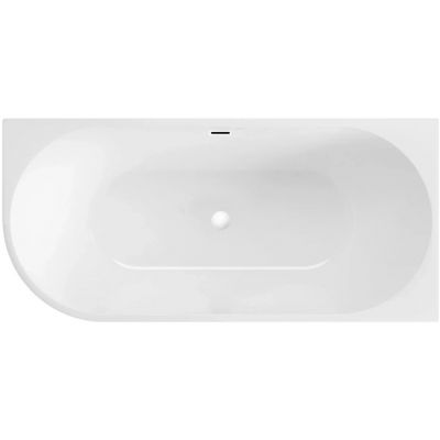 Balneo Avola wanna wolnostojąca 160x75 cm owalna biała J0101020402-1