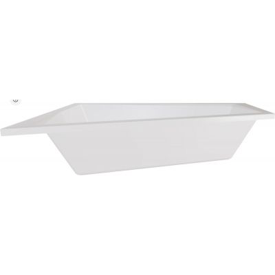 Besco Intima wanna narożna 169,5x125 cm lewa biała #WAID-170-NL