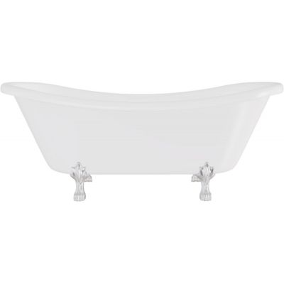 Besco Amelia wanna wolnostojąca 189x76,5 cm owalna biała #WKA-190W+C