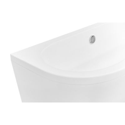 Besco Volya wanna wolnostojąca 170x75 cm przyścienna biała #WKV-170-CG