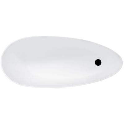 Besco Keya wanna wolnostojąca 165x71 cm owalna biała #WMD-165-K