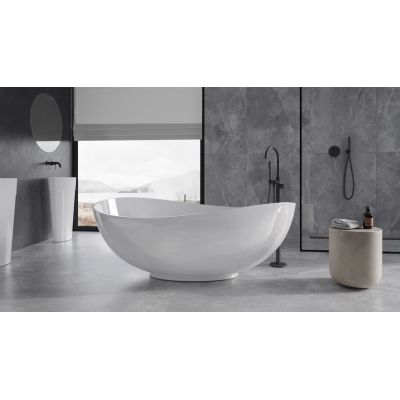 Besco Siya wanna wolnostojąca 172x100 cm owalna biała #WMMB-172SKW