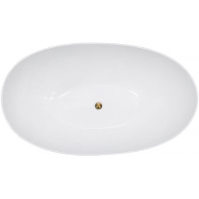 Besco siya wanna wolnostojąca 172x100 cm owalna biała #WMMB-172SKC