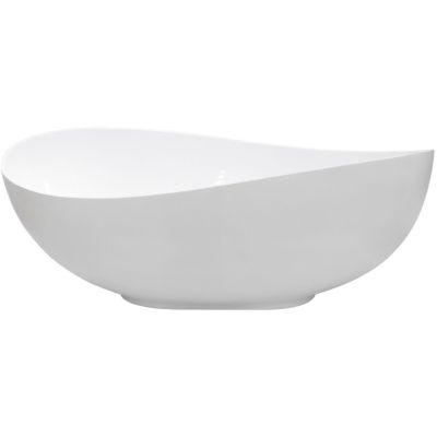 Besco siya wanna wolnostojąca 172x100 cm owalna biała #WMMB-172SKC