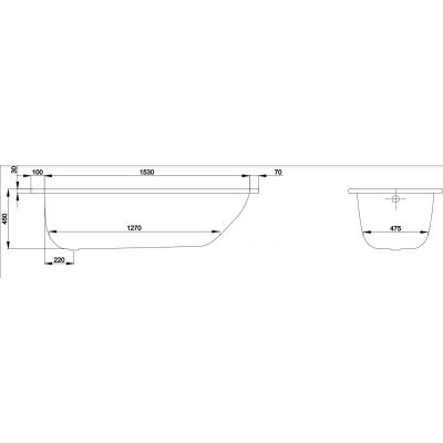 Bette BetteClassic wanna prostokątna 170x70 cm biała 3108-000