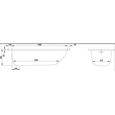 Bette BetteClassic wanna prostokątna 170x73 cm biała 3109-000