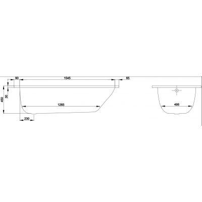 Bette BetteClassic wanna prostokątna 170x80 cm biała 3111-000