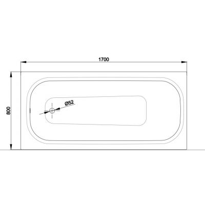 Bette BetteClassic wanna prostokątna 170x80 cm biała 3111-000