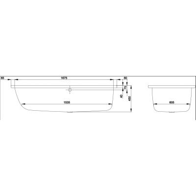 Bette BetteOcean wanna prostokątna 180x80 cm antypoślizgowa biała 8857-000AS