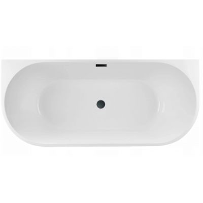 Balneo Viva wanna przyścienna 160x75 cm owalna biała J0101030102-2