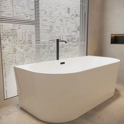 Balneo Viva wanna przyścienna 160x75 cm owalna biała J0101030102-2