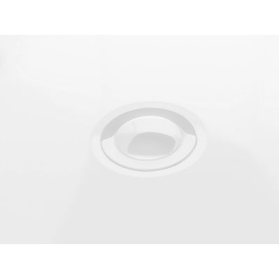 Corsan Nauti wanna przyścienna 170x77 cm owalna biała E043XLWH