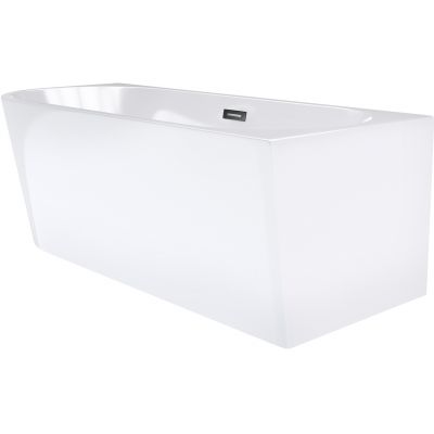 Corsan Intero wanna narożna 160x75 cm prostokątna prawa biała E230LPBL