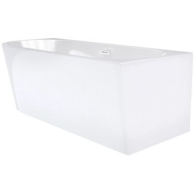 Corsan Intero wanna przyścienna 170x73 cm owalna biała E230XLPWH