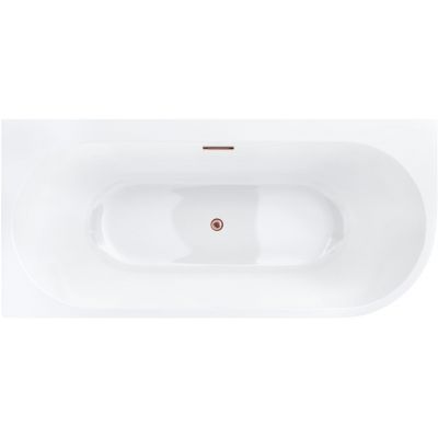 Corsan Intero wanna narożna 160x74 cm prostokątna biała E240LLRG