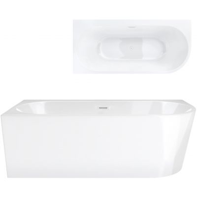 Corsan Intero wanna narożna 170x80 cm lewa biała E240XLLWH 