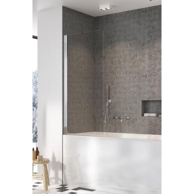 Radaway Nes PNJ I parawan nawannowy 50 cm 1-częściowy chrom /szkło przezroczyste 10011050-01-01L