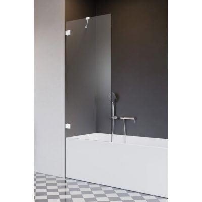 Radaway Essenza Pro Gold PNJ II parawan nawannowy 70 cm biały mat/szkło przezroczyste 10101070-04-01