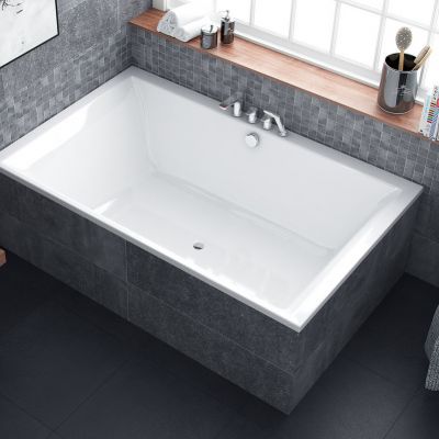 Excellent Crown Lux wanna prostokątna 190x120 cm biała WAEX.CRO19WH