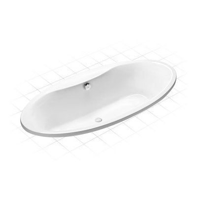 Wanna owalna 185 x 90 cm Excellent Oval WAEX.OVAL18WH