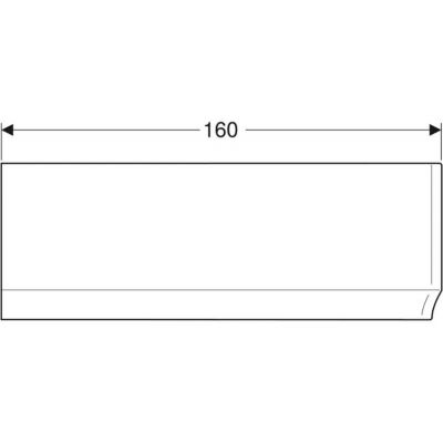 Geberit Selnova obudowa do wanny 554.874.01.1