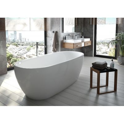 Hoesch iSensi wanna wolnostojąca 170x75 cm owalna biała 3844.010