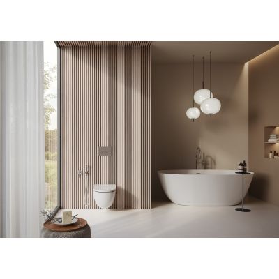 Kludi Resa O wanna wolnostojąca 180x80 cm owalna biała 51BF0153