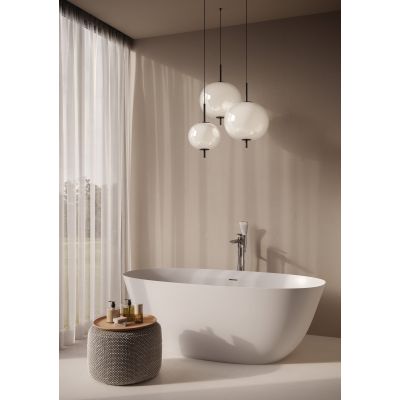 Kludi Resa O wanna wolnostojąca 180x80 cm owalna biała 51BF0153