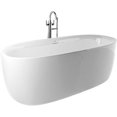 Kludi Elin O wanna wolnostojąca 180x80 cm owalna biała 52BF0143