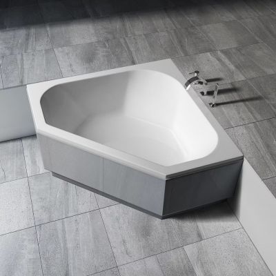 Kronenbach Cube wanna narożna 145x145 cm biała KBABE1450