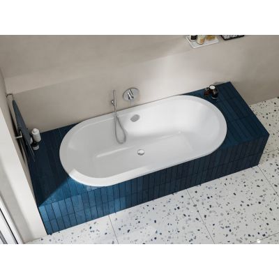 Kronenbach Tube wanna owalna 180x85 cm biała KBABO1885