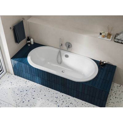 Kronenbach Tube wanna owalna 180x85 cm biała KBABO1885