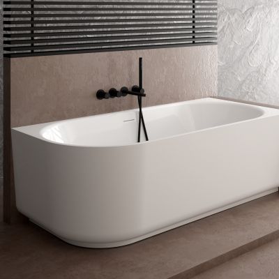 Ksuro 03 wanna narożna 170x80 cm owalna biała 31000000