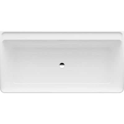 Laufen Brook wanna przyścienna 175x75 cm prostokątna biała H2259470000001