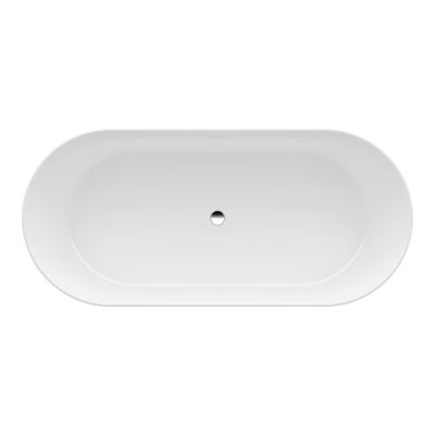 Laufen Pro wanna wolnostojąca 165x75 cm owalna czarna/biała H2399520640001