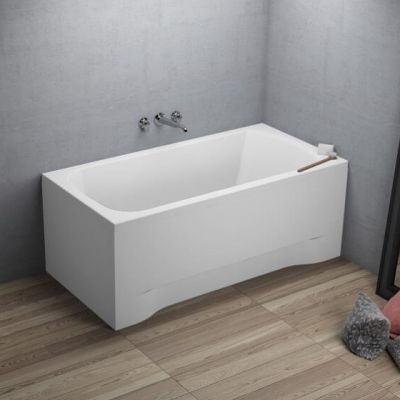 Polimat Classic wanna prostokątna 150x70 cm biała 00264