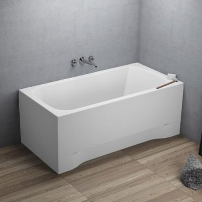 Polimat Classic wanna prostokątna 170x75 cm biała 00280