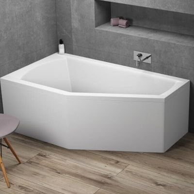 Polimat Selena wanna narożna 150x90 cm lewa biała 00386