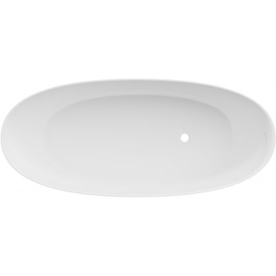 Lavaberg Skum wanna wolnostojąca 157x68 cm owalna biała 663122161103