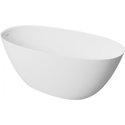 Lavaberg Skum wanna wolnostojąca 157x68 cm owalna biała 663122161103