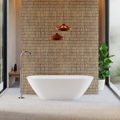 Lavaberg Gunnar wanna wolnostojąca 160x70 cm owalna biała 663133161003