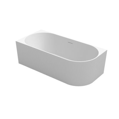 Oltens Hamnes wanna narożna 160x75 cm lewa biała 11010000