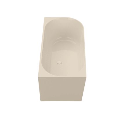 Oltens Holma wanna narożna 160x75 cm owalna kaszmir 11300400
