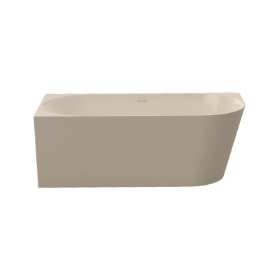 Oltens Holma wanna narożna 160x75 cm owalna kaszmir 11300400