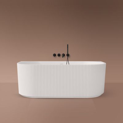 Oltens Hamnes wanna przyścienna 170x80 cm biała 12026000