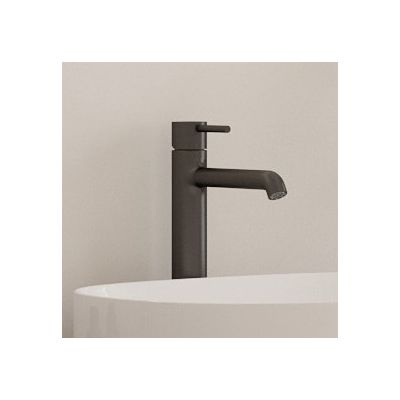 Oltens Molle bateria umywalkowa stojąca wysoka grafit 32400400