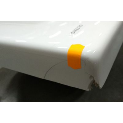 Outlet - Oltens Selfoss wanna prostokątna 180x80 cm akrylowa biała 10007000