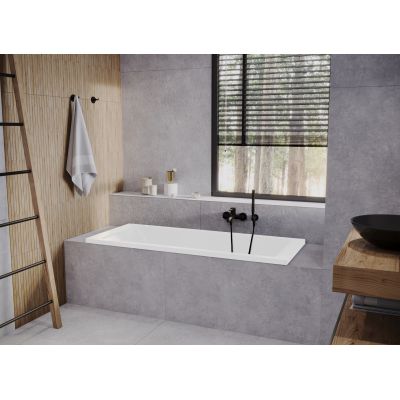 Oltens Langfoss wanna prostokątna 160x70 cm biała 10003000