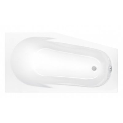 Wanna asymetryczna 140 x 75 cm prawa + nogi Poolspa Gala PWAL210ZN000000